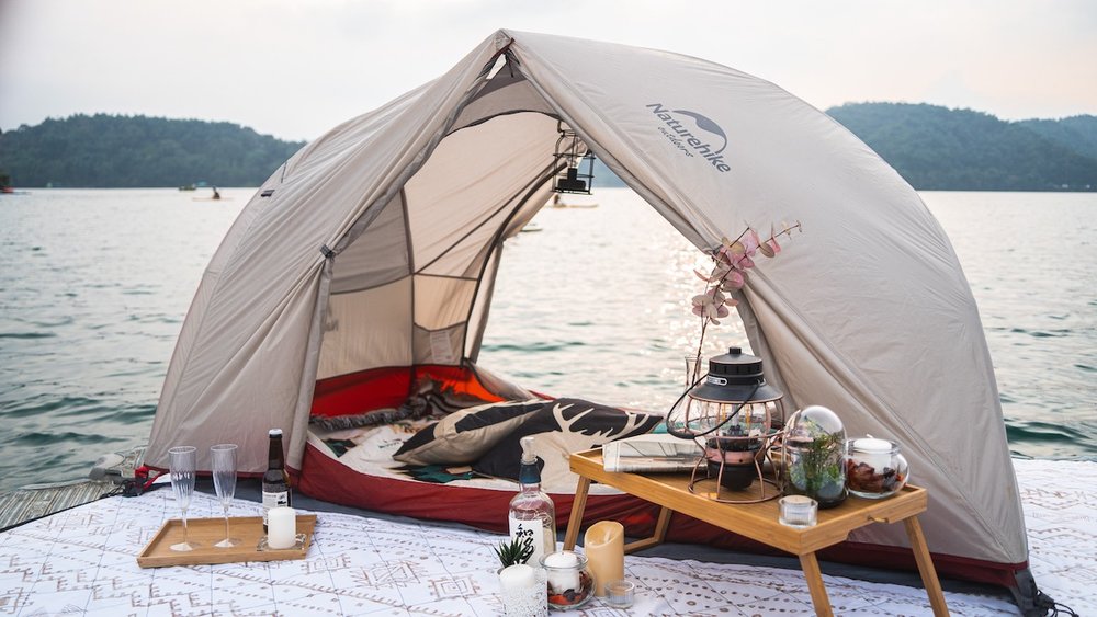 南投露營南投秘境湖面露營