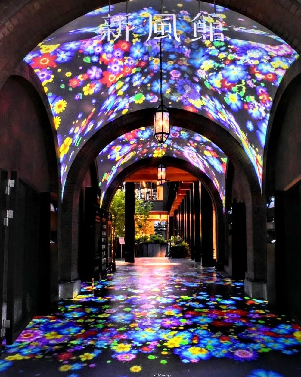 京都自由行｜新風館のプロジェクションマッピング @kahimaya5536