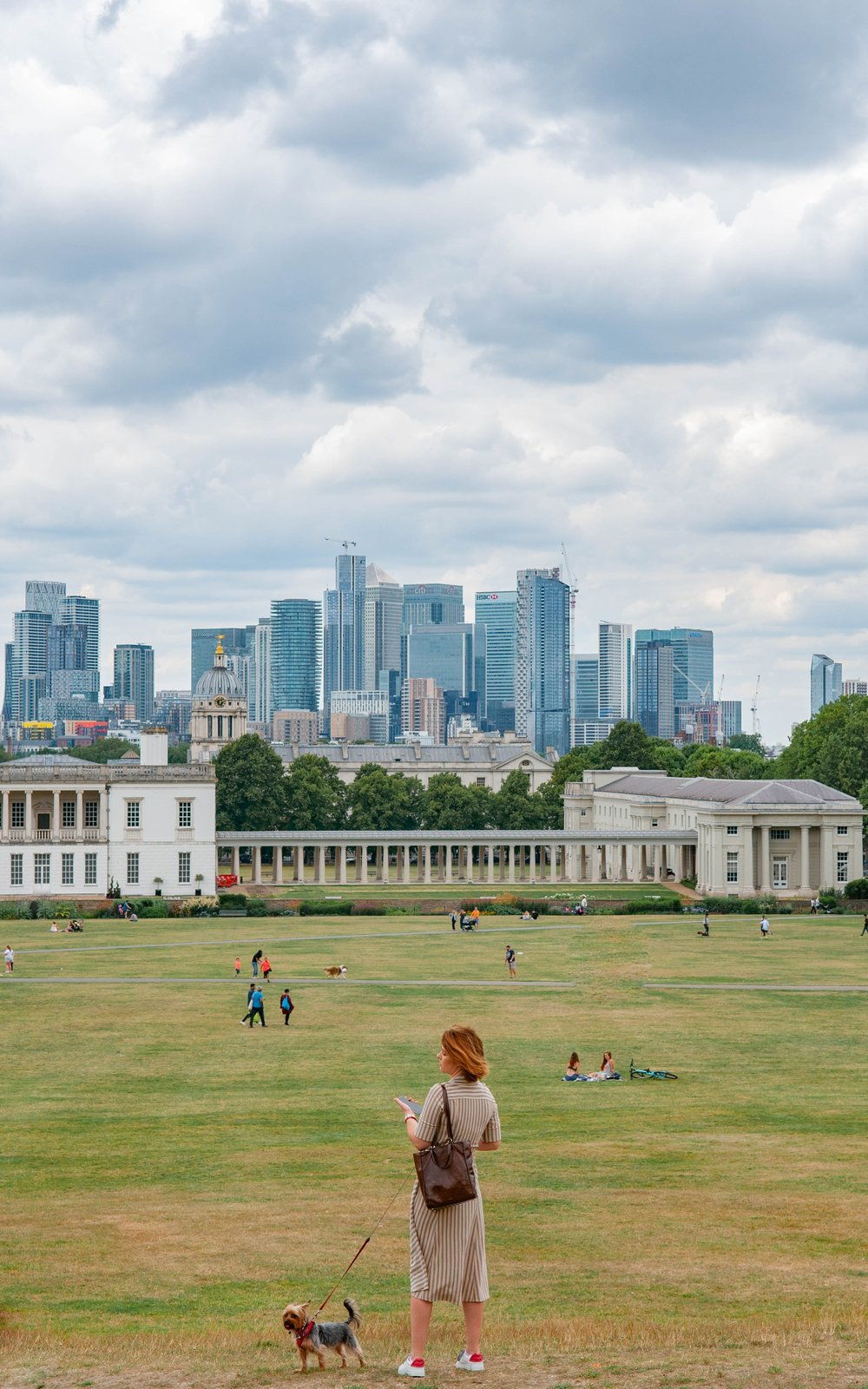 people hanging out at greenwich park london