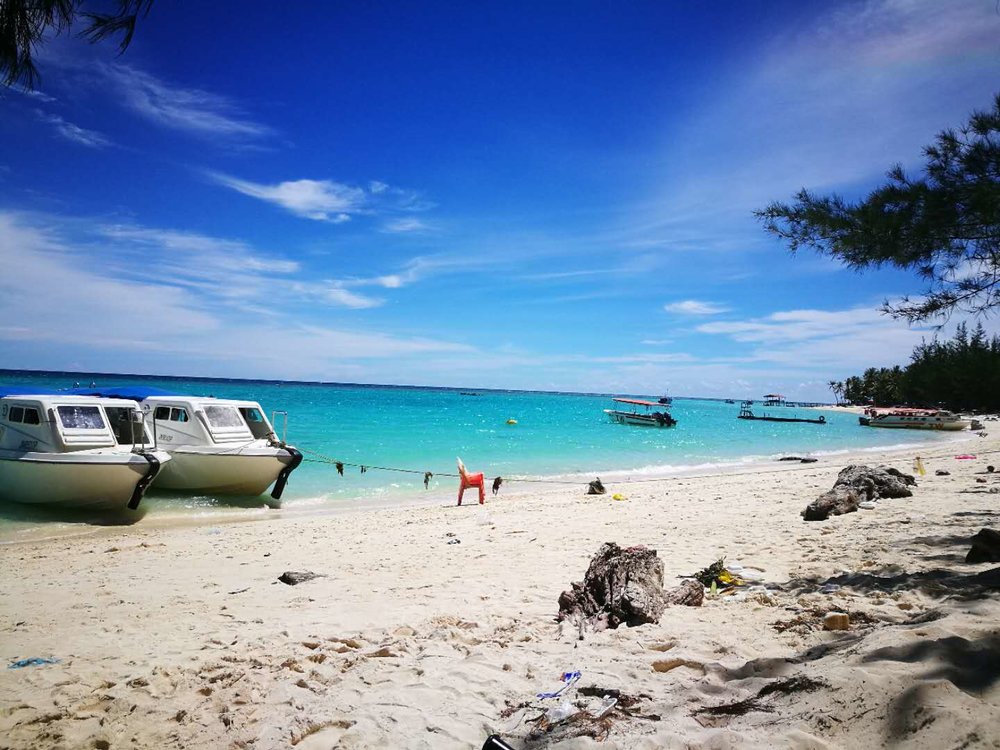 Travel to Gaya Island sabah island hopping itinerary