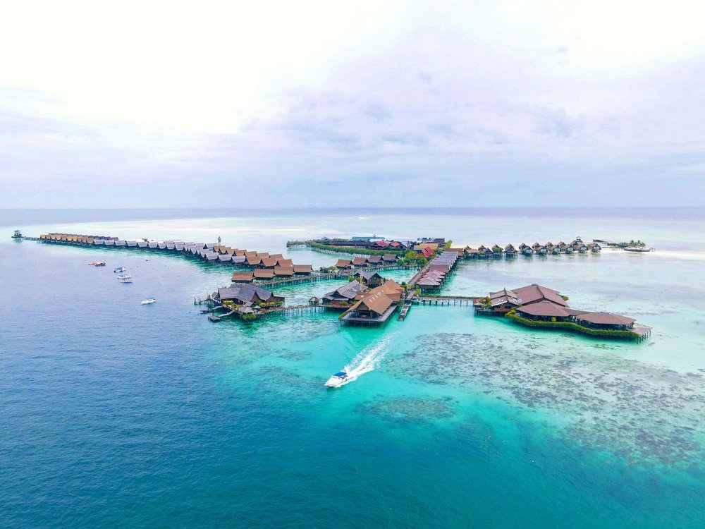 Kapalai Island Resort Sabah island hopping itinerary