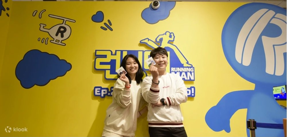 Friends showing their ticket