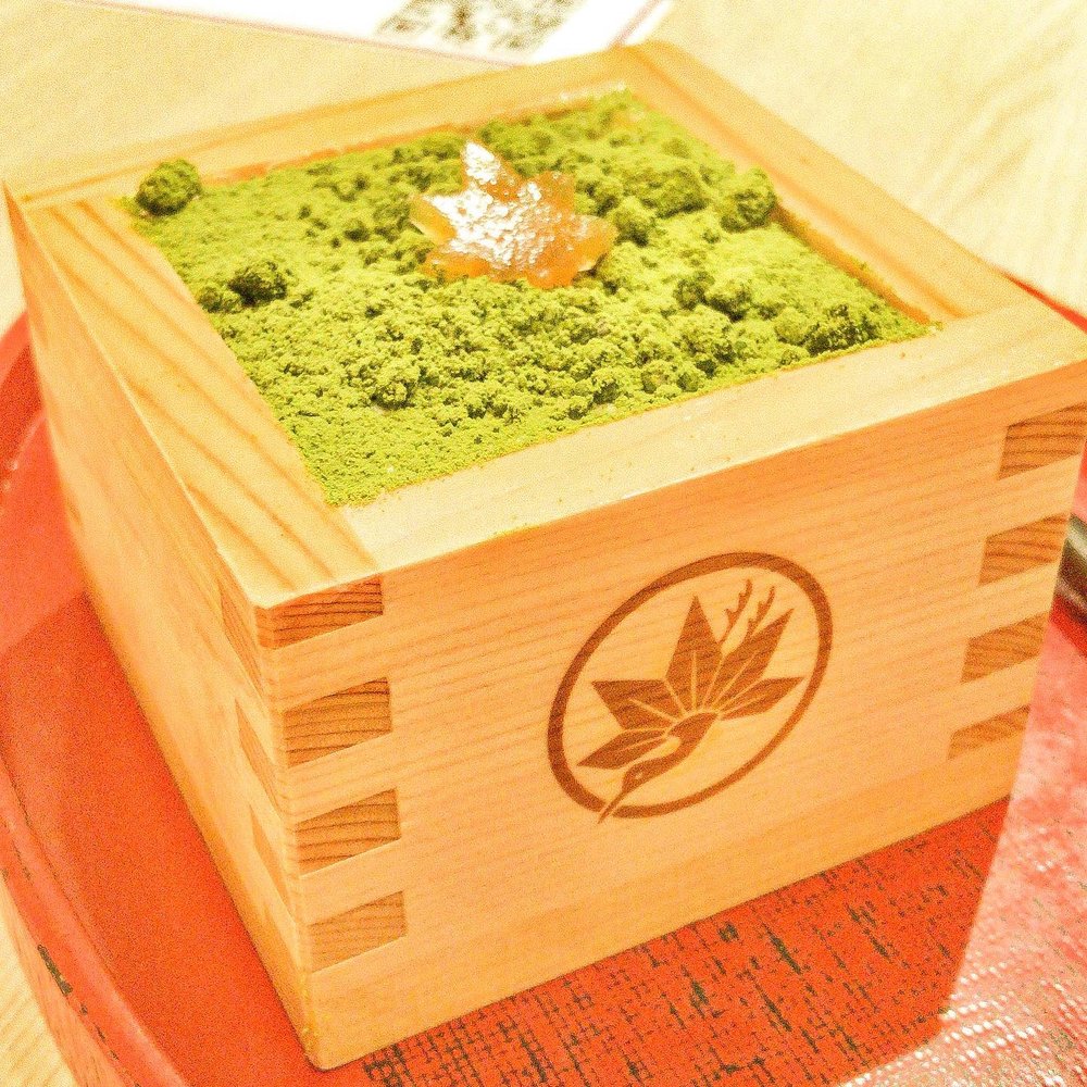 有如小盆栽一般的抹茶Tiramisu,香軟細滑。(Instagram @ g.yufoodie)