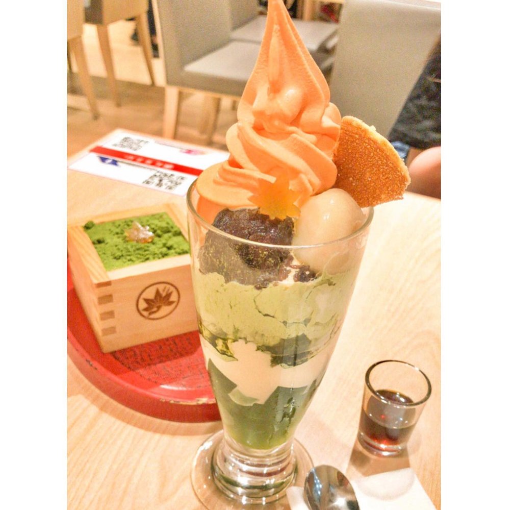 餐廳在鎌倉有多年歷史,製作的抹茶甜品份外有保證。(Instagram @g.yufoodie)