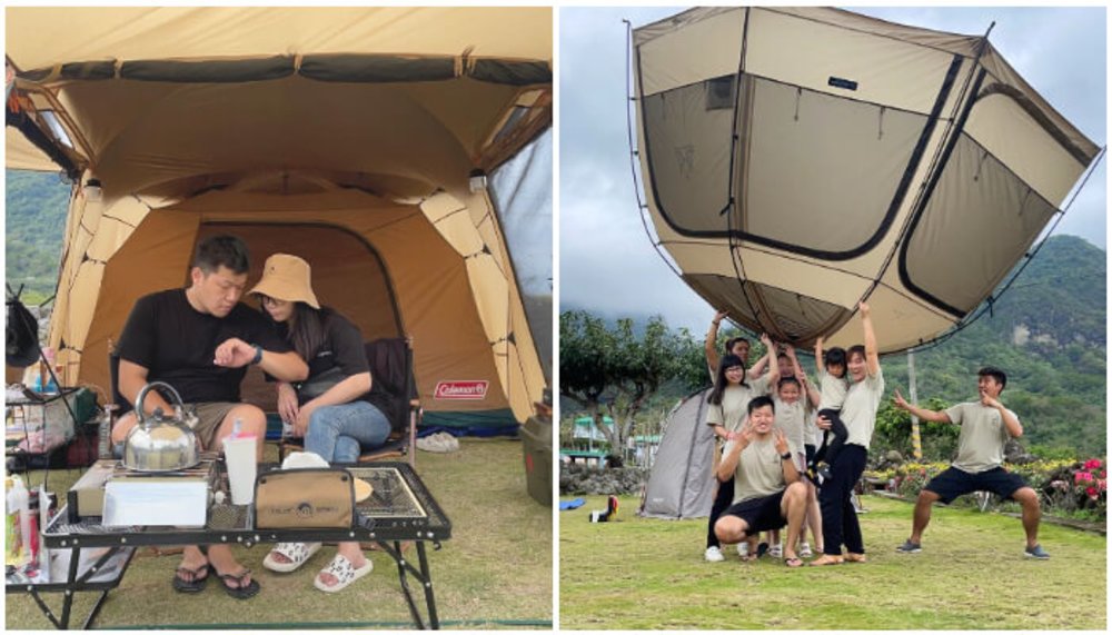 台東露營： 紫色太平洋露營區