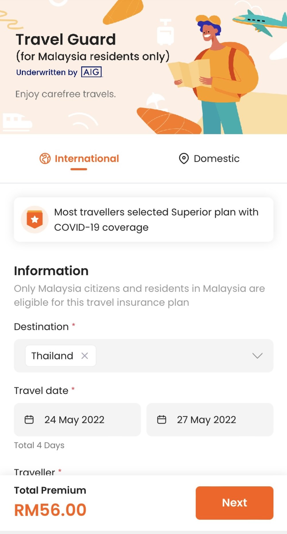 hsbc travel insurance malaysia