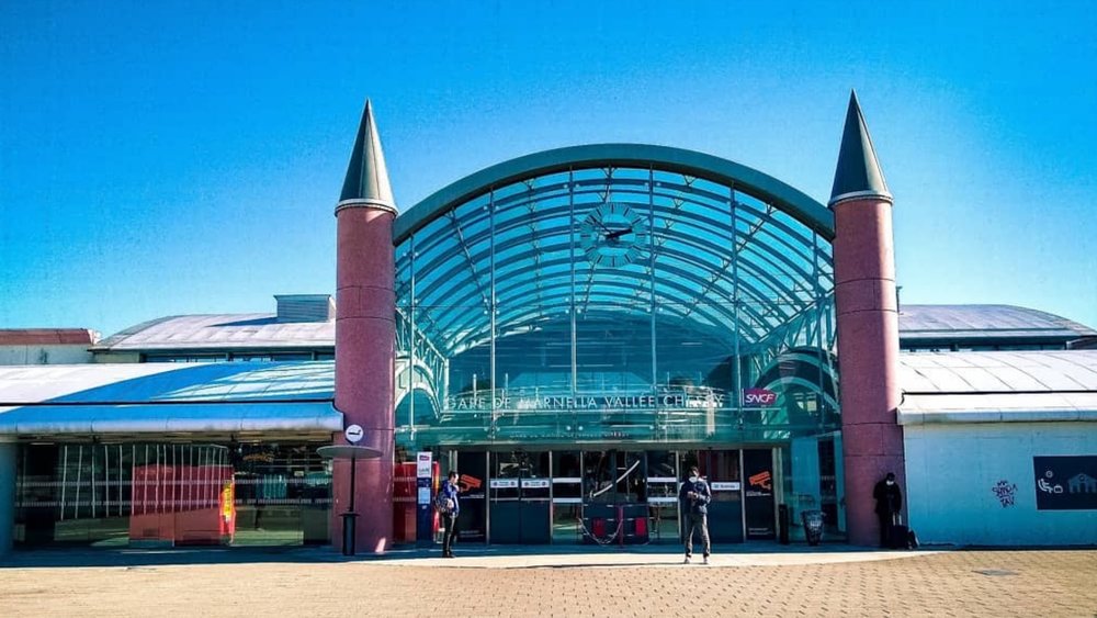The Marne La Vallee/Chessy Station is where you should get off to get to Disneyland Paris. Credits: @romaindumont27 on Instagram