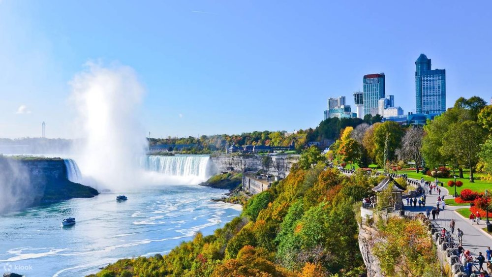 Admire three of Niagara’s waterfalls during your visit to the park.