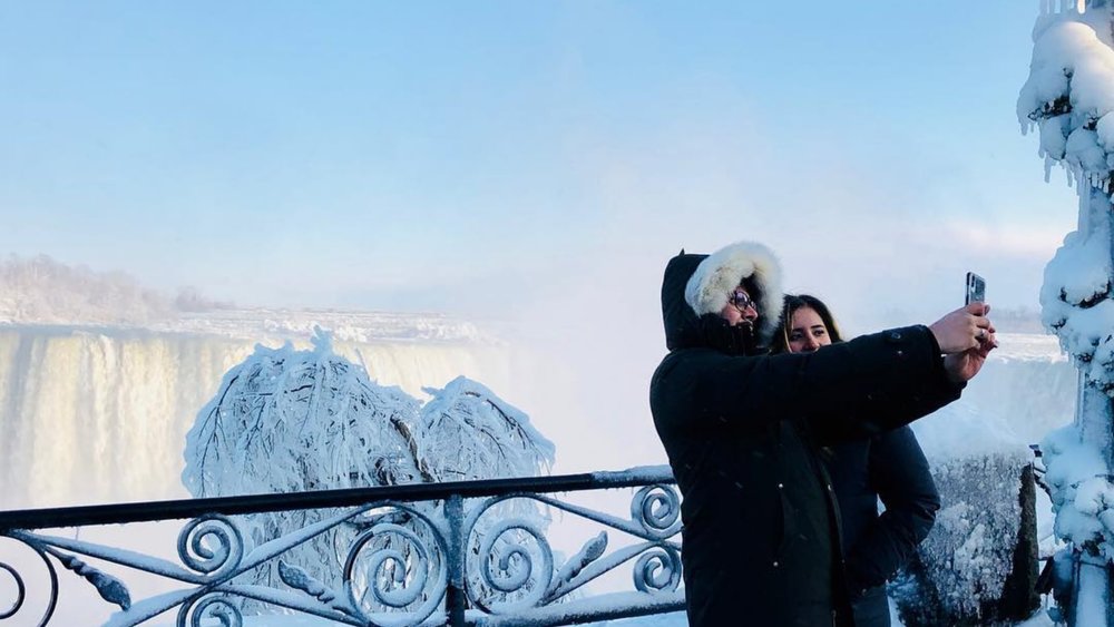 No matter the season, you’re guaranteed incredible views of the waterfalls. Credit: gmoledina