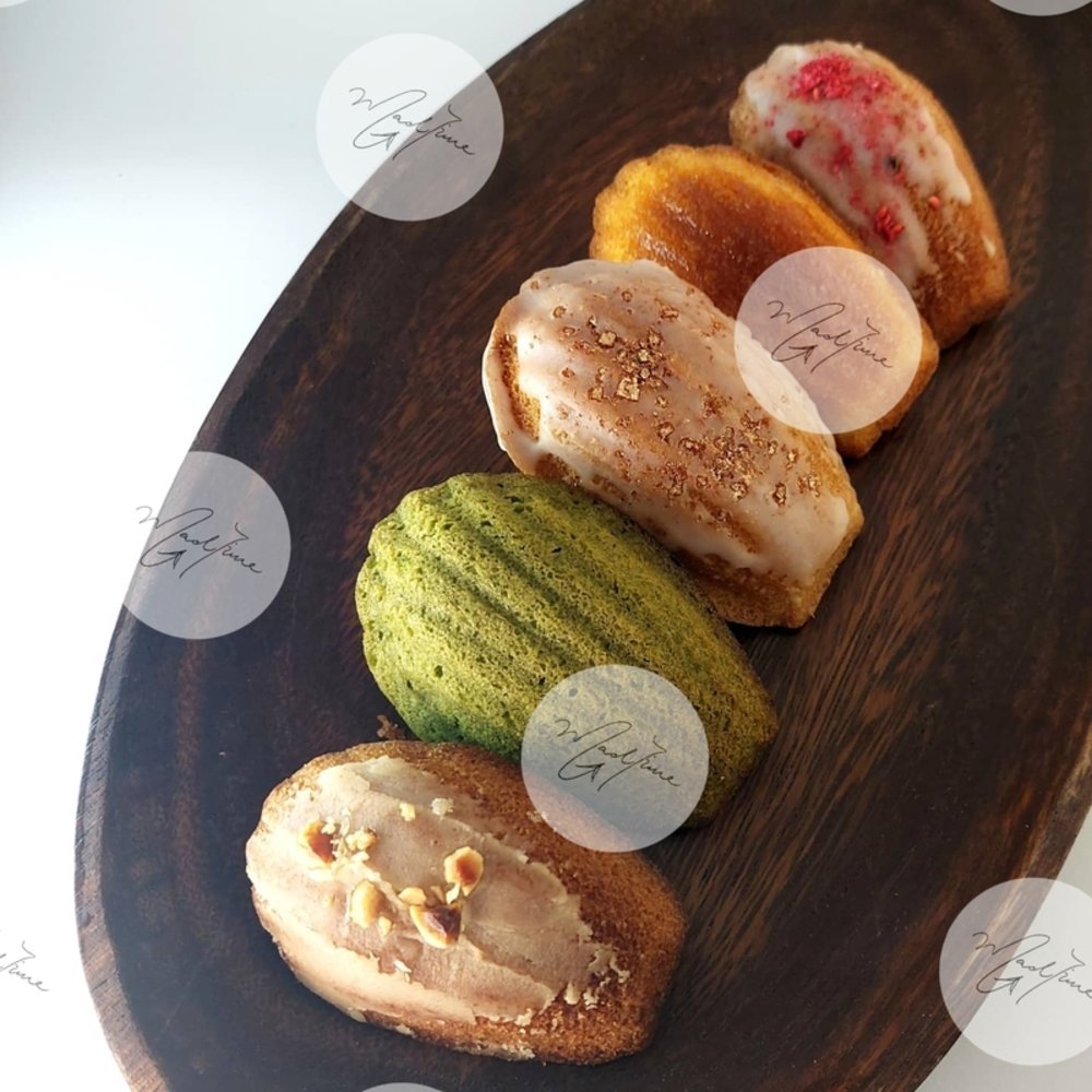 小小的貝殼蛋糕，充滿滿滿的心意。