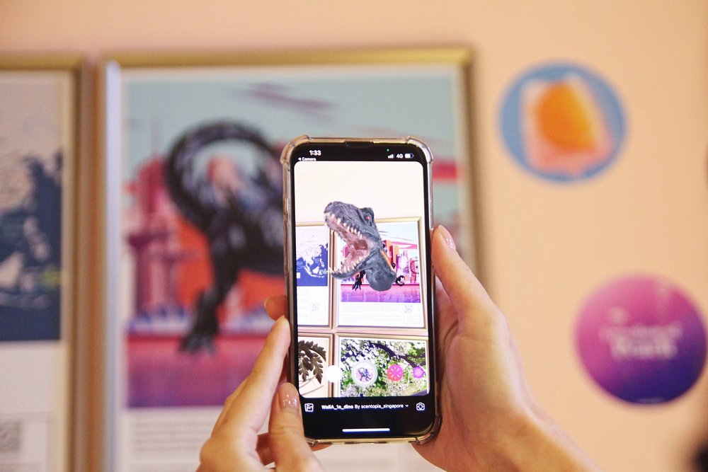 scentopia singapore ar exhibit