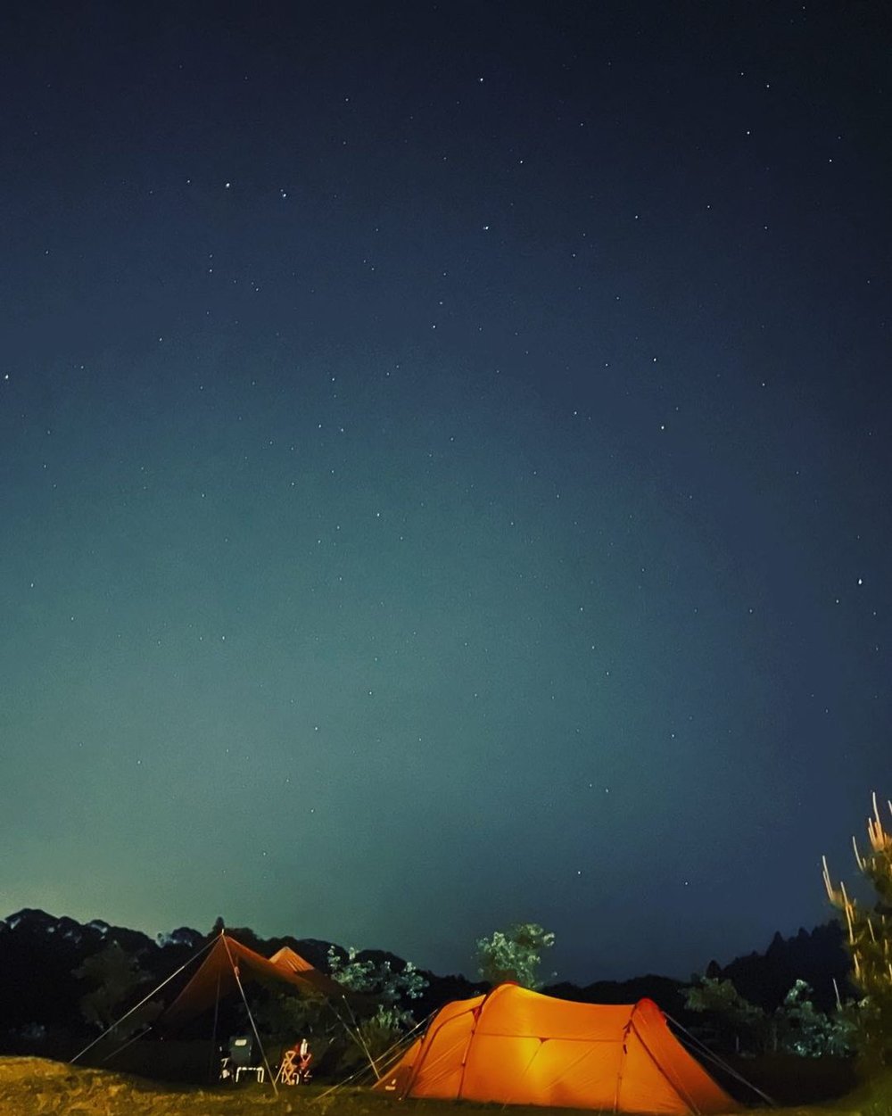 REWILD MUSIC FES CAMP テント