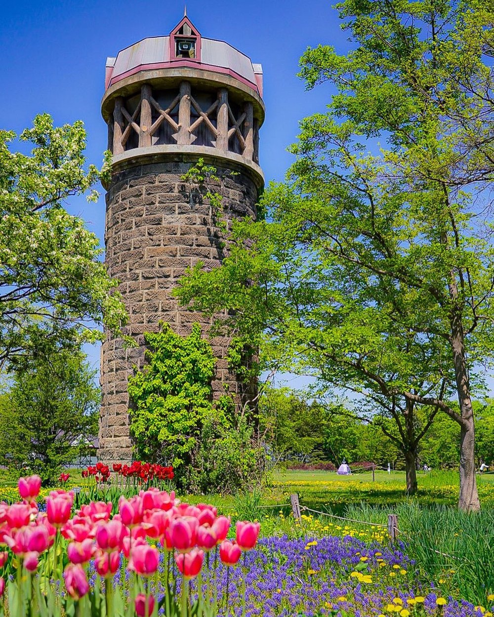 北海道　サイロ展望台