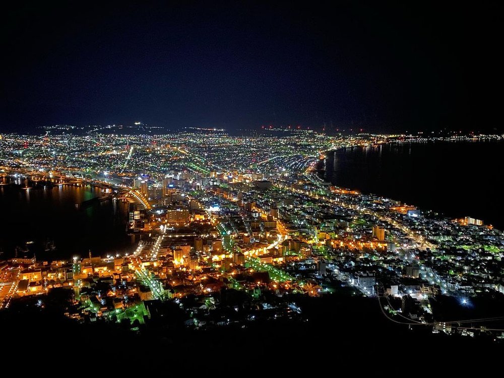 北海道　函館山　夜景