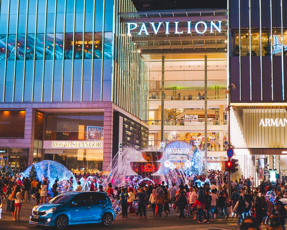 Shopping At Pavilion Kuala Lumpur best thing to do in KL at night