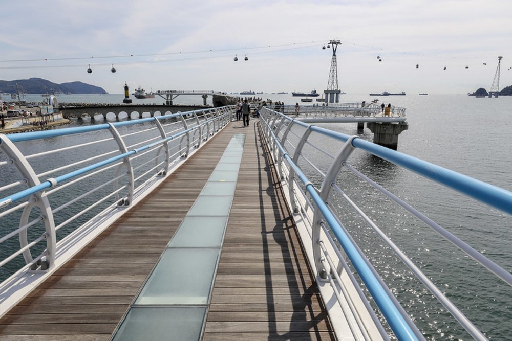 釜山自由行景點松島天空步道