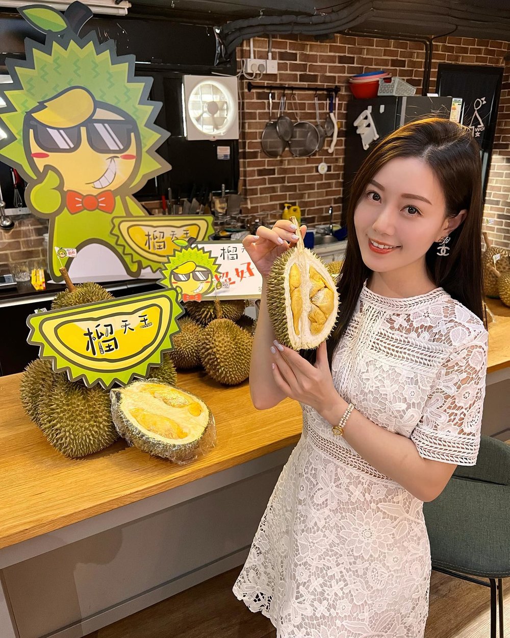 難得可以一次試到多款榴槤，榴槤愛好者千萬不要錯過！(Instagram @cherrie_chung)