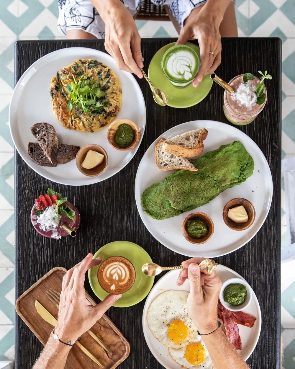 best cafes in bali matcha cafe