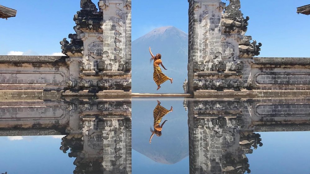 The Gates of Heaven is one of the most photographed temples within the Lempuyang Temple Complex. Credits: @Whereisbree on Instagram
