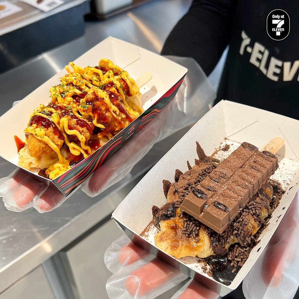 711 cafe puchong croffles