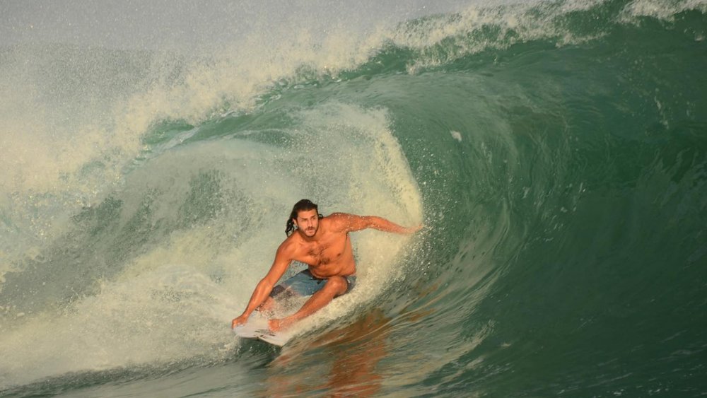 Eat, pray, love and surf at this picturesque beach. Credits: @caiogebaravaz on Instagram