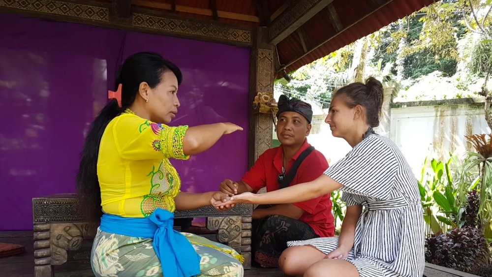 Try a Balinese palm reading during this island tour.