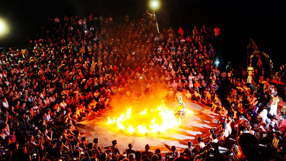 The dance portrays the story of the Hindu god, Ramayana.] Image credits: Den on Unsplash