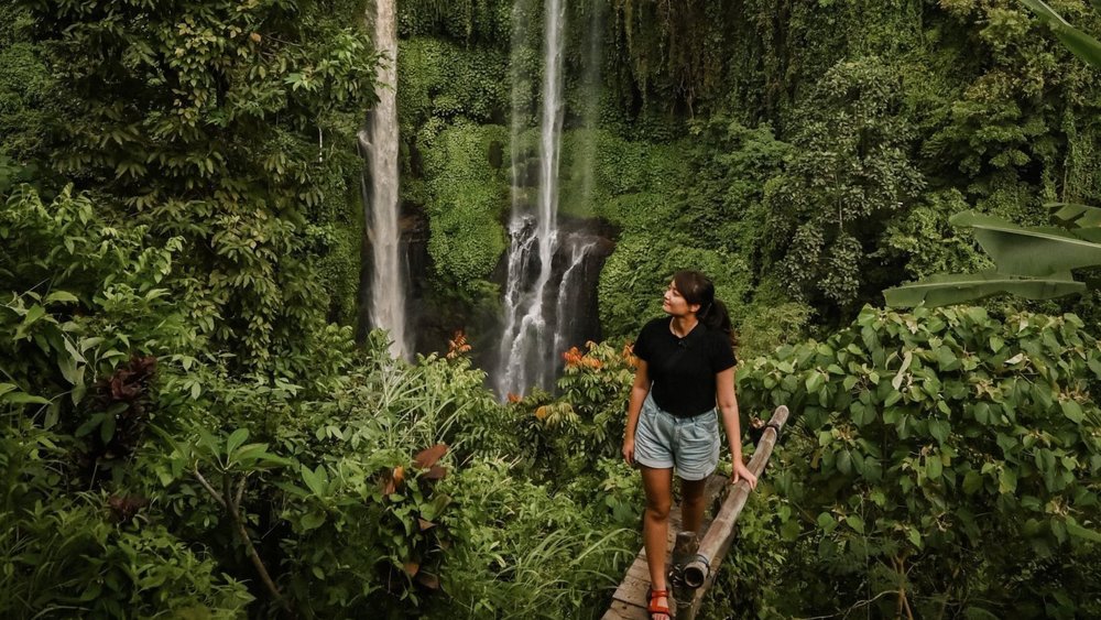 We’re chasing waterfalls in Bali!  Image credits: @patrishiela on Instagram