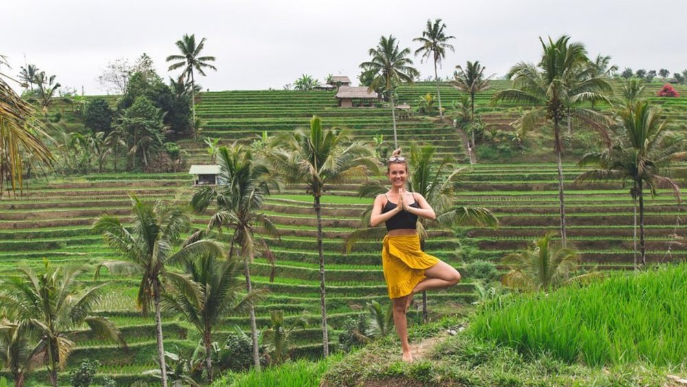 The Jatiluwih Rice Terrace encompasses 600 hectares of rice fields. Image credits: @briczi on Instagram