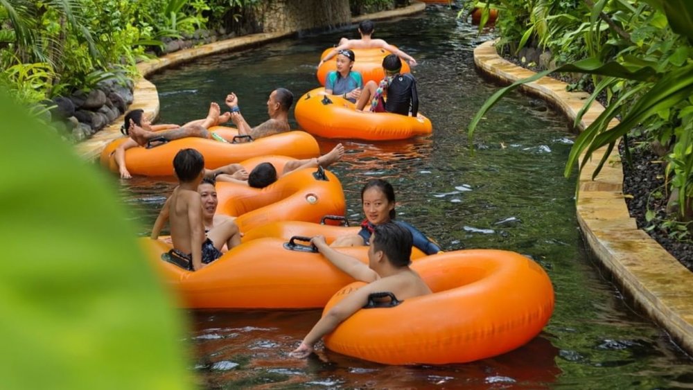 Need a breather? Float down the Lazy River for the relaxing experience you deserve. Credit: waterbombal