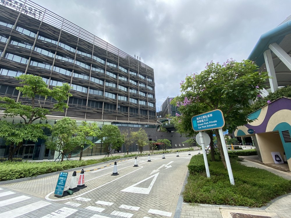 香港 海洋公園 停車場 入口