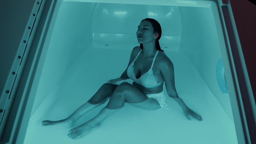 Listen to your own thoughts inside Solace Float. Credits: @yuliabaltschun