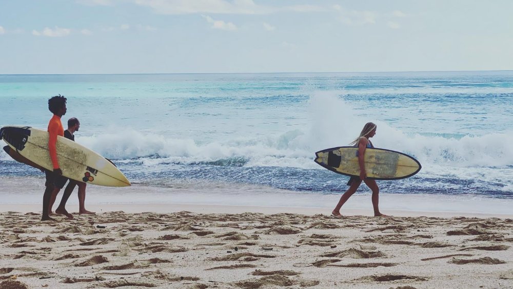 Rain means bigger waves, which is great for pro surfers. Credits: @wanderlust_abenteuer on Instagram