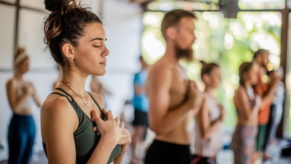 Let the sound of your heartbeat calm you after a yoga sesh. Credits: Radiantly Alive on Facebook