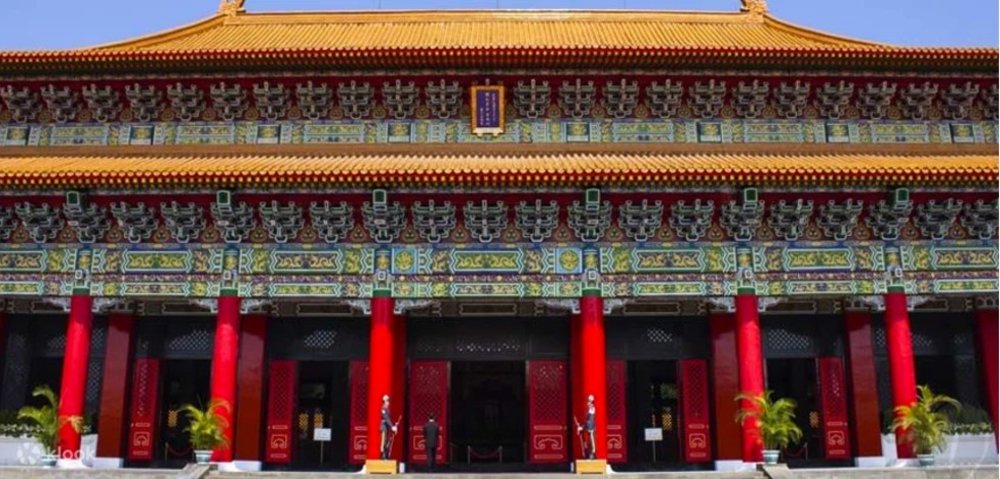 Colorful Memorial Hall of Chang Kai-Shek