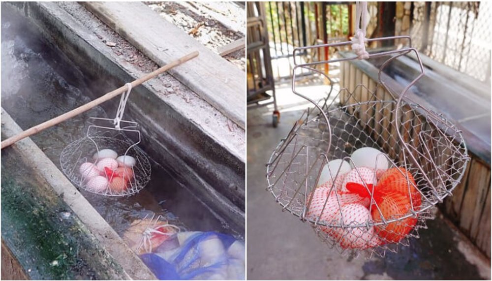 知本溫泉景點:猴區廚房溫泉煮蛋