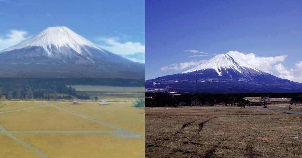 Fumutoppara Campground in Yuru Camp and Real Life