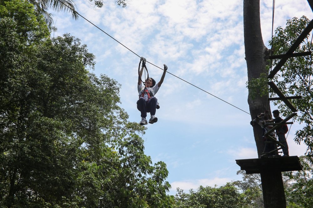 SKYTREX Adventure Sungai Congkak best obstacle course in KL Selangor