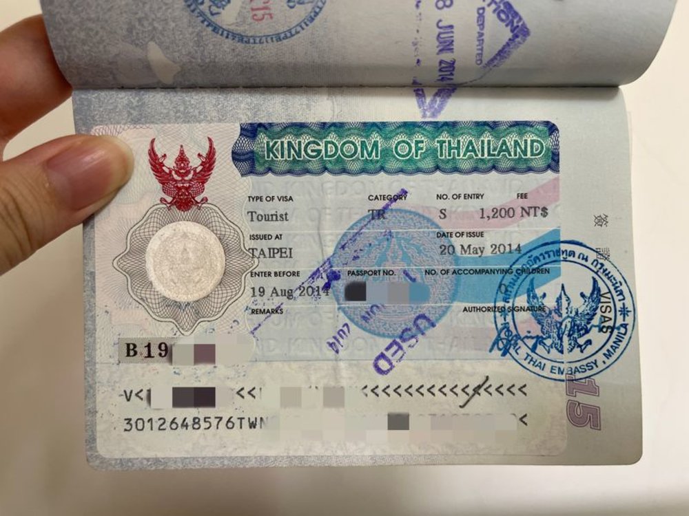 單次泰國觀光簽證