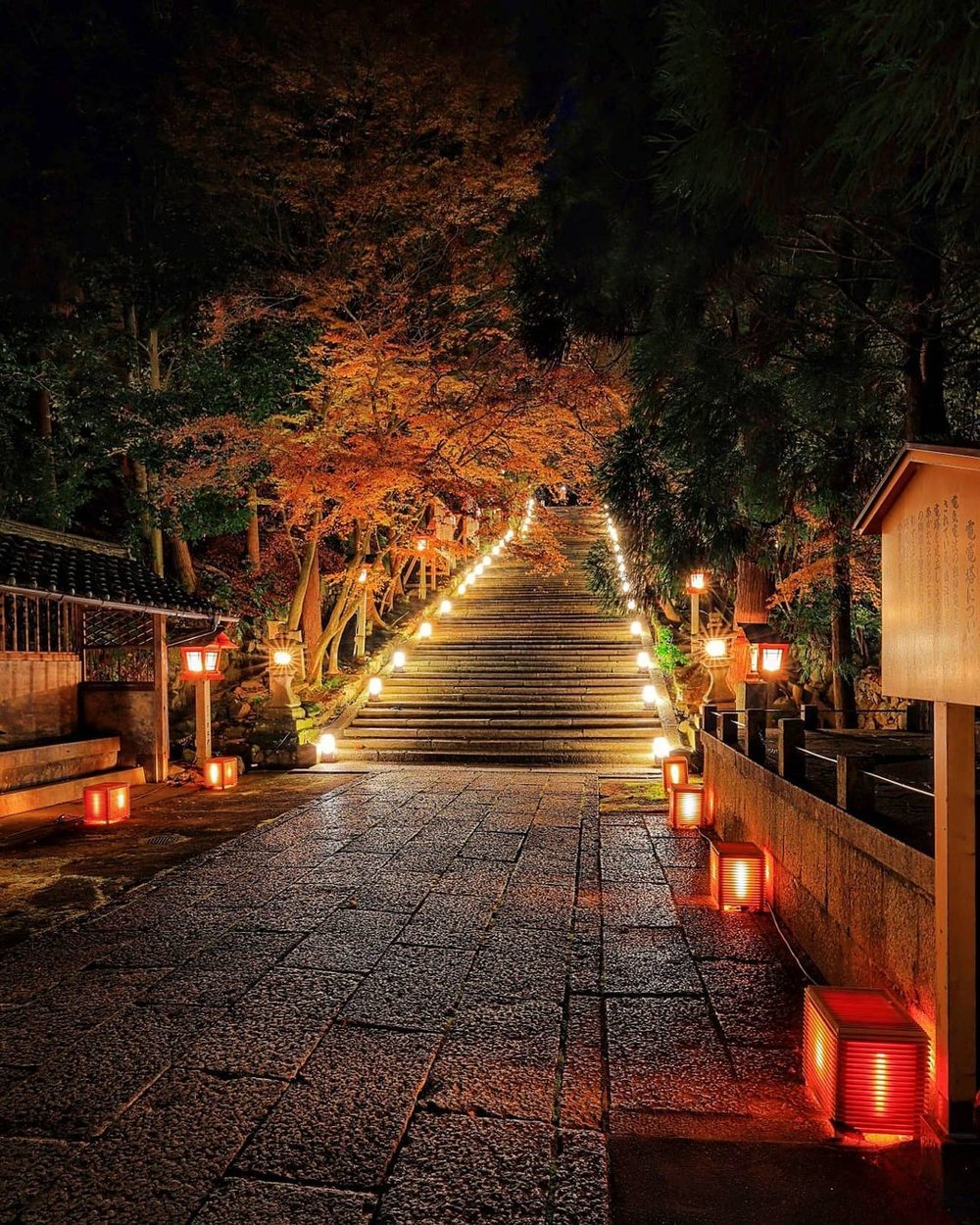 京都自由行｜京都法輪寺階段