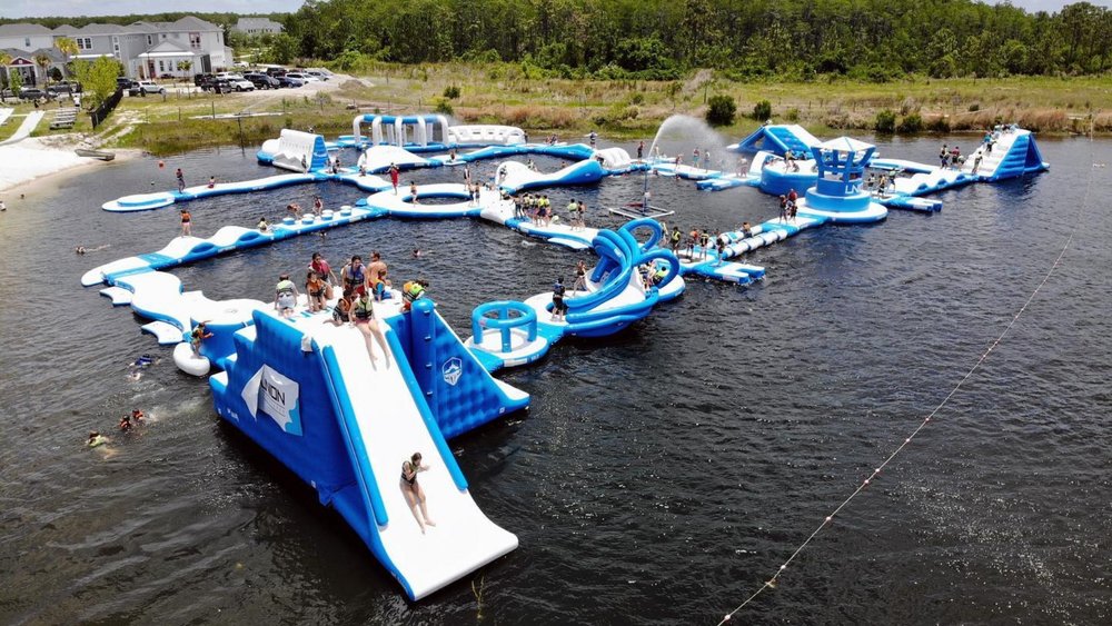 Visitors at Nona Adventure Park