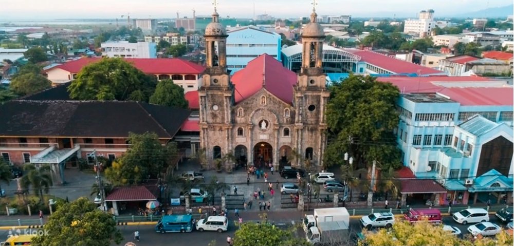 Top view of San Sebastian Cathedral