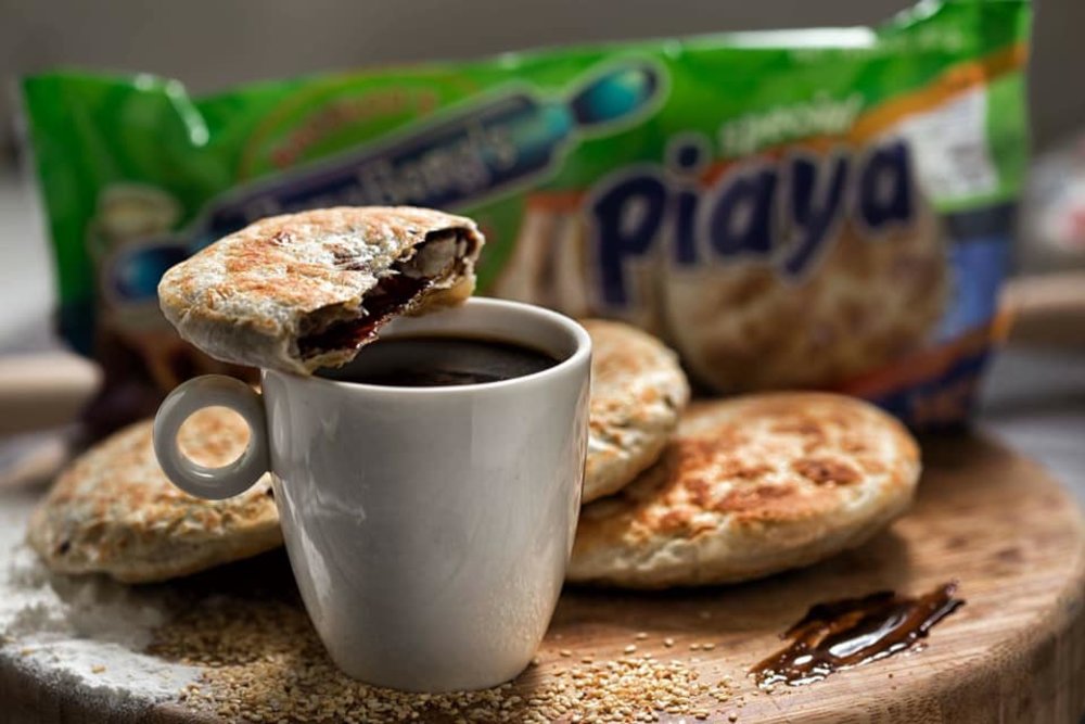 Coffee and Piaya bread