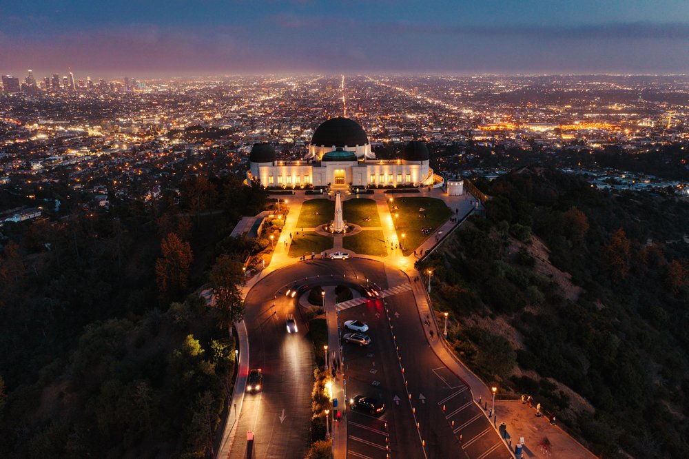 Griffith Onservatory at blue hour