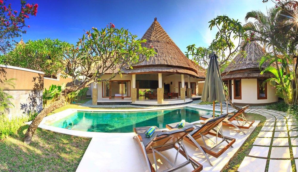 Cabana with private pool