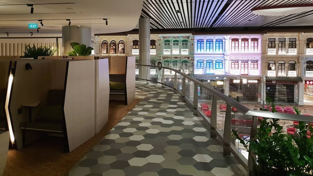 Get a great view of Singapore Airport’s Heritage Zone from the lounge. Credit: rahman_nafees