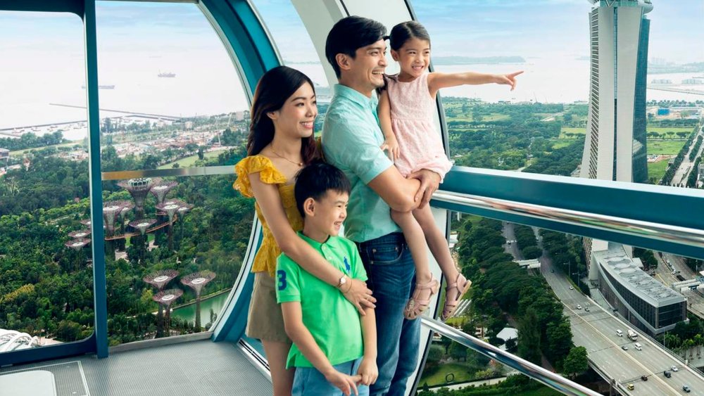Going on the Singapore Flyer is a great way to see the best views in Singapore.
