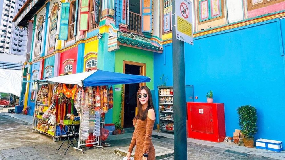 Little India features an assortment of shops, colourful structures, and temples.  Credits: @parintch on Instagram