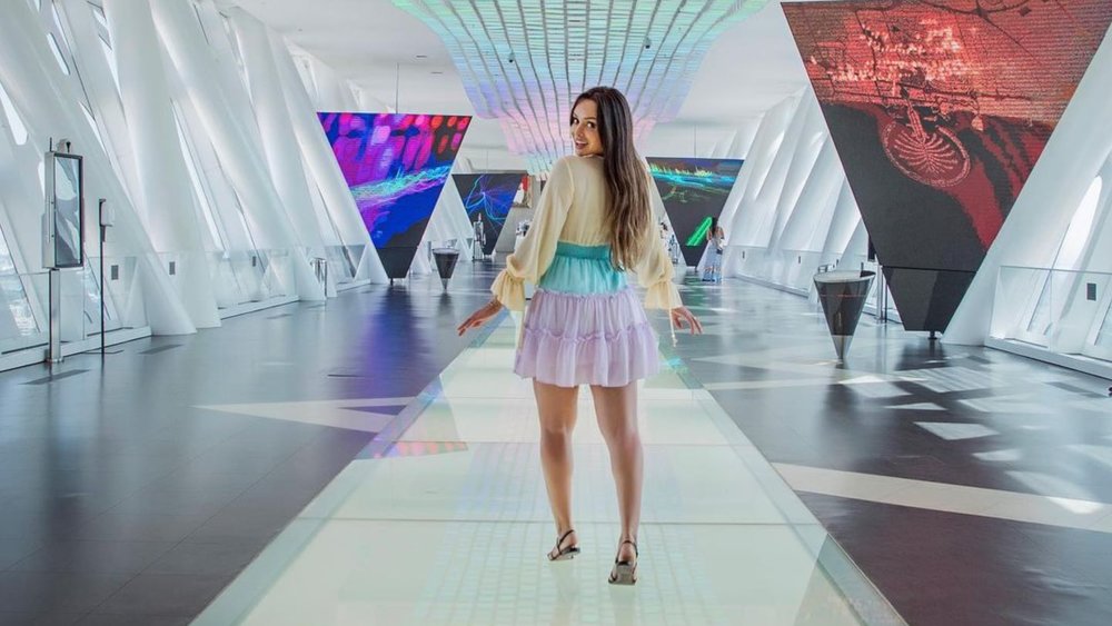 Marvel at the Frame’s different galleries. Credits: @giovannacuri