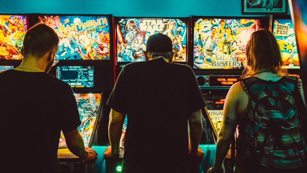 Feel nostalgic and play one of the different arcade machines at the Entertainment Deck. Credit: Louie Castro-Garcia